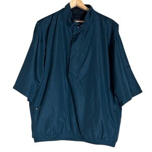 DryJoys by FootJoy short sleeve windbreaker jacket Size XL